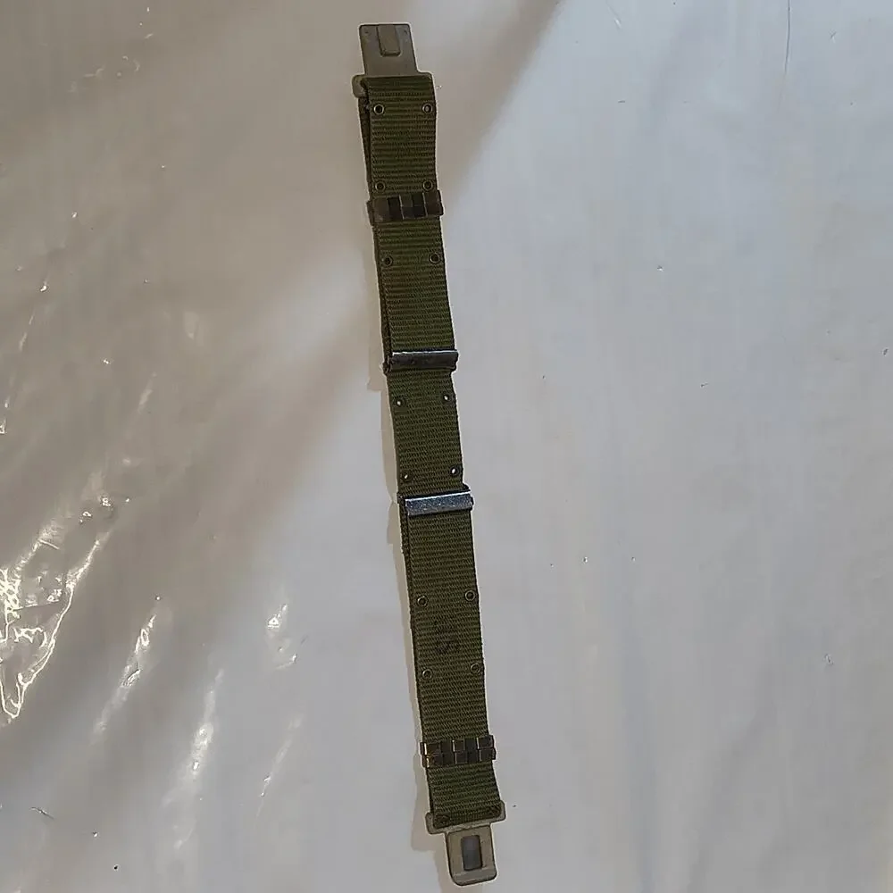 Vintage US Military LC-2 Pistol Utility Web Belt Large Nylon Medium Waist Gear